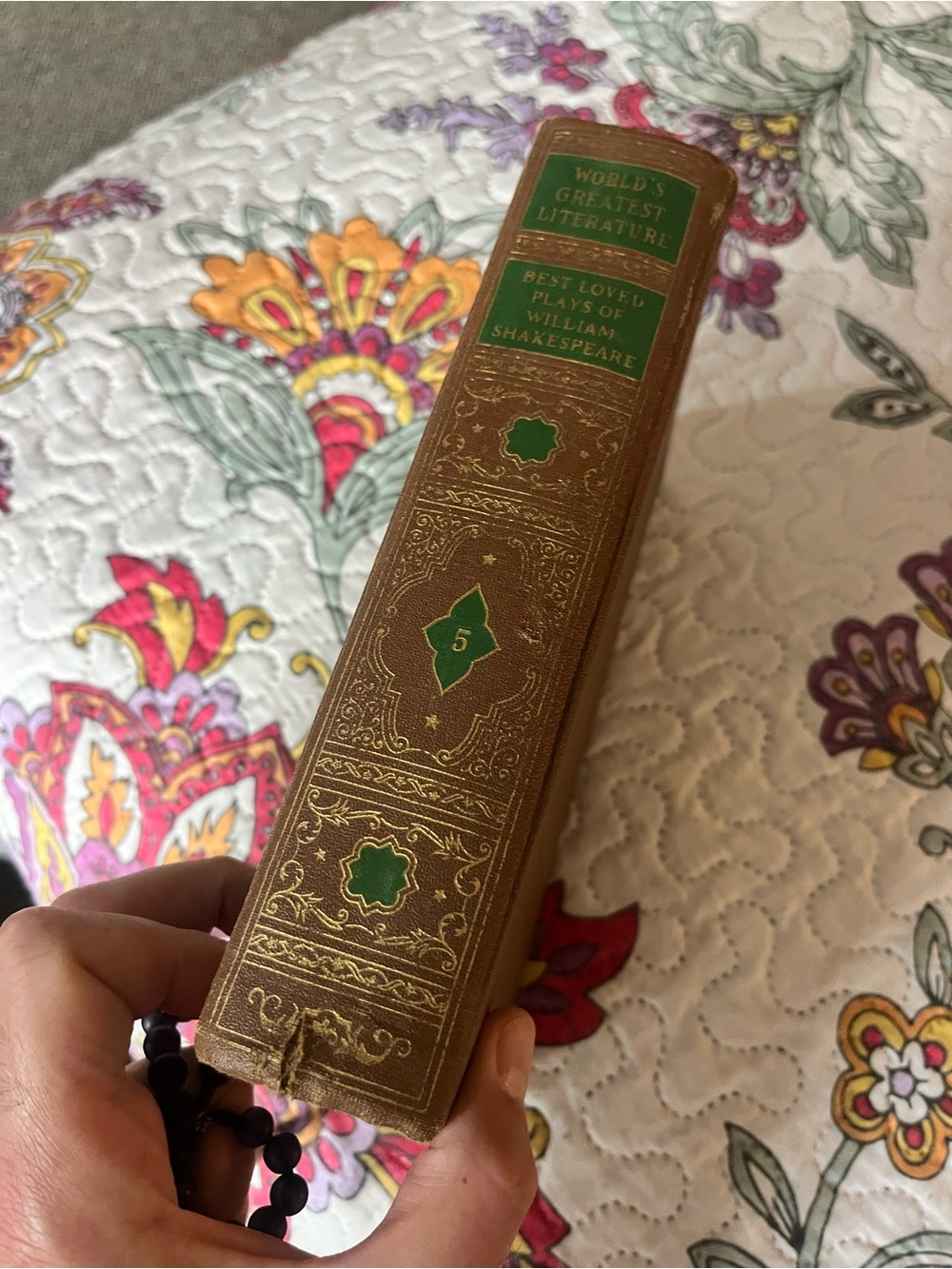 Antique 1930’s Book Worlds Greatest Literature Plays of William Shakespeare 2429